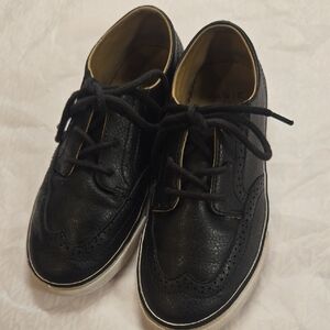Janie and Jack Black Dress Shoes for Kids